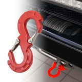 Maxbell Car Tow Hook Trailer Accessoriers Vehicle Car Winch Trailer Shackle Red