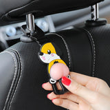 Maxbell 2x Car Seat Headrest HookRotation for Shopping Bags Coat Backpacks Dog