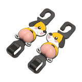 Maxbell 2x Car Seat Headrest HookRotation for Shopping Bags Coat Backpacks Dog