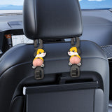 Maxbell 2x Car Seat Headrest HookRotation for Shopping Bags Coat Backpacks Dog