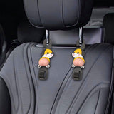 Maxbell 2x Car Seat Headrest HookRotation for Shopping Bags Coat Backpacks Dog