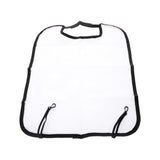 Maxbell Auto Clear Seat Back Anti Kick Pad Durable Auto Back Seat Guards Transparent Cover Black