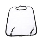 Maxbell Auto Clear Seat Back Anti Kick Pad Durable Auto Back Seat Guards Transparent Cover Black