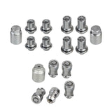 Maxbell Wheel Lock Lug Nuts Set Wear Resistant Spare Parts Auto Accessories Replaces 3.4cm