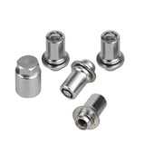 Maxbell Wheel Lock Lug Nuts Set Wear Resistant Spare Parts Auto Accessories Replaces 4.4cm