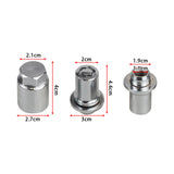 Maxbell Wheel Lock Lug Nuts Set Wear Resistant Spare Parts Auto Accessories Replaces 4.4cm