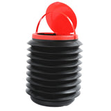 Maxbell Car Trash Can Storage Bucket Mini Collapsible Trash Bin for Auto Travel with lid