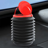 Maxbell Car Trash Can Storage Bucket Mini Collapsible Trash Bin for Auto Travel with lid