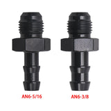 Maxbell Car 6AN to Hose Barb Adapter Refitting Modification Push on Barbed Connector 4.4cm
