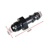 Maxbell Car 6AN to Hose Barb Adapter Refitting Modification Push on Barbed Connector 4.5cm