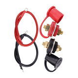 Maxbell thru Panel Battery Terminal Connectors 250A Waterproof for Rvs SUV Auto