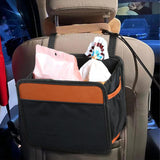 Maxbell Car Trash Can Mini Organizer for Back Front Console of Home Office