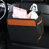 Maxbell Car Trash Can Mini Organizer for Back Front Console of Home Office