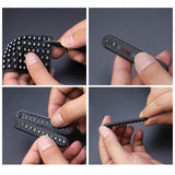 Maxbell Car Keychain Woven Rope Easy to Install with Rotatable Snap Swivel Style A