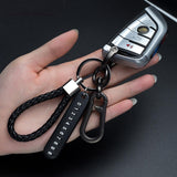 Maxbell Car Keychain Woven Rope Easy to Install with Rotatable Snap Swivel Style A