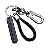 Maxbell Car Keychain Woven Rope Easy to Install with Rotatable Snap Swivel Style B