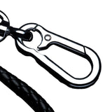 Maxbell Car Keychain Woven Rope Easy to Install with Rotatable Snap Swivel Style B