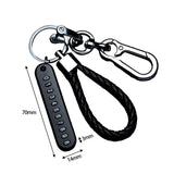 Maxbell Car Keychain Woven Rope Easy to Install with Rotatable Snap Swivel Style B