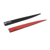 Maxbell 2Pcs Car Rearview Mirror Anti Scratch Strips Decal for Byd Professional Black