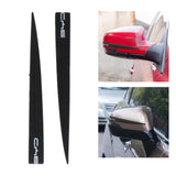 Maxbell 2Pcs Car Rearview Mirror Anti Scratch Strips Decal for Byd Professional Black
