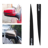 Maxbell 2Pcs Car Rearview Mirror Anti Scratch Strips Decal for Byd Professional Black