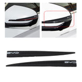 Maxbell 2Pcs Car Rearview Mirror Anti Scratch Strips Decal for Byd Professional Black