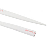 Maxbell 2Pcs Car Rearview Mirror Anti Scratch Strips Decal for Byd Professional White