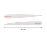 Maxbell 2Pcs Car Rearview Mirror Anti Scratch Strips Decal for Byd Professional White