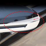 Maxbell 2Pcs Car Rearview Mirror Anti Scratch Strips Decal for Byd Professional White