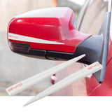 Maxbell 2Pcs Car Rearview Mirror Anti Scratch Strips Decal for Byd Professional White