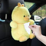 Maxbell Tissue Box Cover Car Seat Paper Case Car Supplies Paper Holder Container