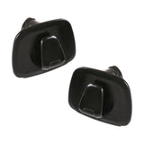 Maxbell 2 Pieces Car Ceiling Hook PP Clothes Hanger Hook Trim for Volvo Durable Black