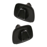 Maxbell 2 Pieces Car Ceiling Hook PP Clothes Hanger Hook Trim for Volvo Durable Black
