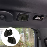 Maxbell 2 Pieces Car Ceiling Hook PP Clothes Hanger Hook Trim for Volvo Durable Black