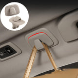 Maxbell 2 Pieces Car Ceiling Hook PP Clothes Hanger Hook Trim for Volvo Durable Gray