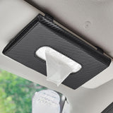 Maxbell Car Sun Visor Tissue Box Holder Universal for Sun Visor Seat Back Women Black