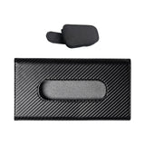 Maxbell Car Sun Visor Tissue Box Holder Universal for Sun Visor Seat Back Women Black