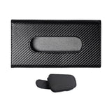 Maxbell Car Sun Visor Tissue Box Holder Universal for Sun Visor Seat Back Women Black