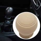 Maxbell Car Gear Shifts Cover Gifts Shifts Protector for Women Men Car Decoration Beige