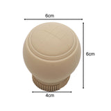 Maxbell Car Gear Shifts Cover Gifts Shifts Protector for Women Men Car Decoration Beige