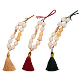 Maxbell Buddha Statue Car Pendant Universal Decorative Tassel Car Hanging Decoration Yellow