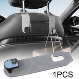 Maxbell PU Leather Car Auto Seat Back Hanger Organizer for Groceries Bag Sturdy Grey