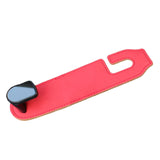 Maxbell PU Leather Car Auto Seat Back Hanger Organizer for Groceries Bag Sturdy Red