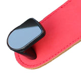 Maxbell PU Leather Car Auto Seat Back Hanger Organizer for Groceries Bag Sturdy Red