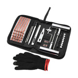 Maxbell Flat Tire Puncture Patch Tool Set Tire Patch Kit for Trailers RV Trucks 62Pcs Set