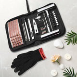 Maxbell Flat Tire Puncture Patch Tool Set Tire Patch Kit for Trailers RV Trucks 62Pcs Set