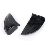 Maxbell Side Mirror Cover Caps Spare Parts 8V0857528E for Audi A3 S3 RS3 Models Gloss Black