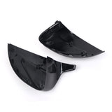 Maxbell Side Mirror Cover Caps Spare Parts 8V0857528E for Audi A3 S3 RS3 Models Gloss Black