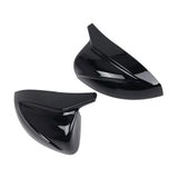 Maxbell Side Mirror Cover Caps Spare Parts 8V0857528E for Audi A3 S3 RS3 Models Gloss Black