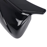 Maxbell Side Mirror Cover Caps Spare Parts 8V0857528E for Audi A3 S3 RS3 Models Gloss Black